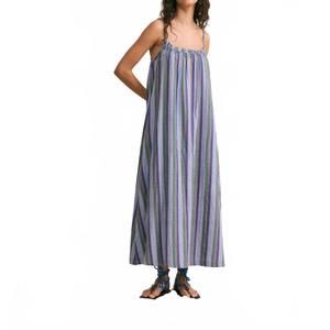 NEW HOD robe lexima dress in dusk-stripe